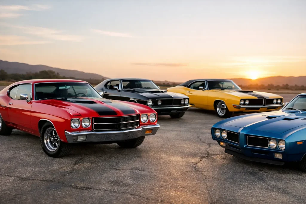 12 Classic American Muscle Car Models to Know 12 Classic American Muscle Car Models to Know