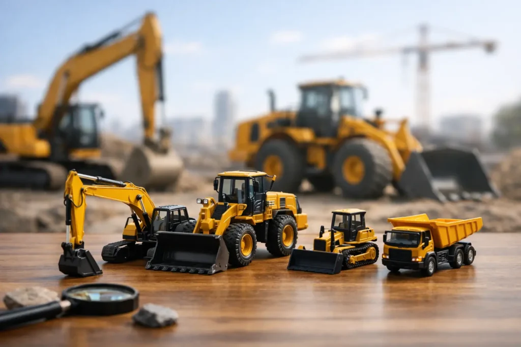 How to Choose Diecast Construction Equipment Models How to Choose Diecast Construction Equipment Models