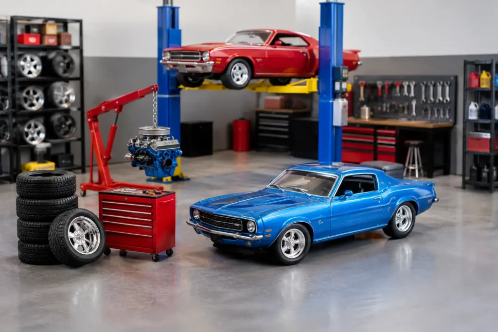 Diecast Garage Display Accessories That Add Detail Diecast Garage Display Accessories That Add Detail